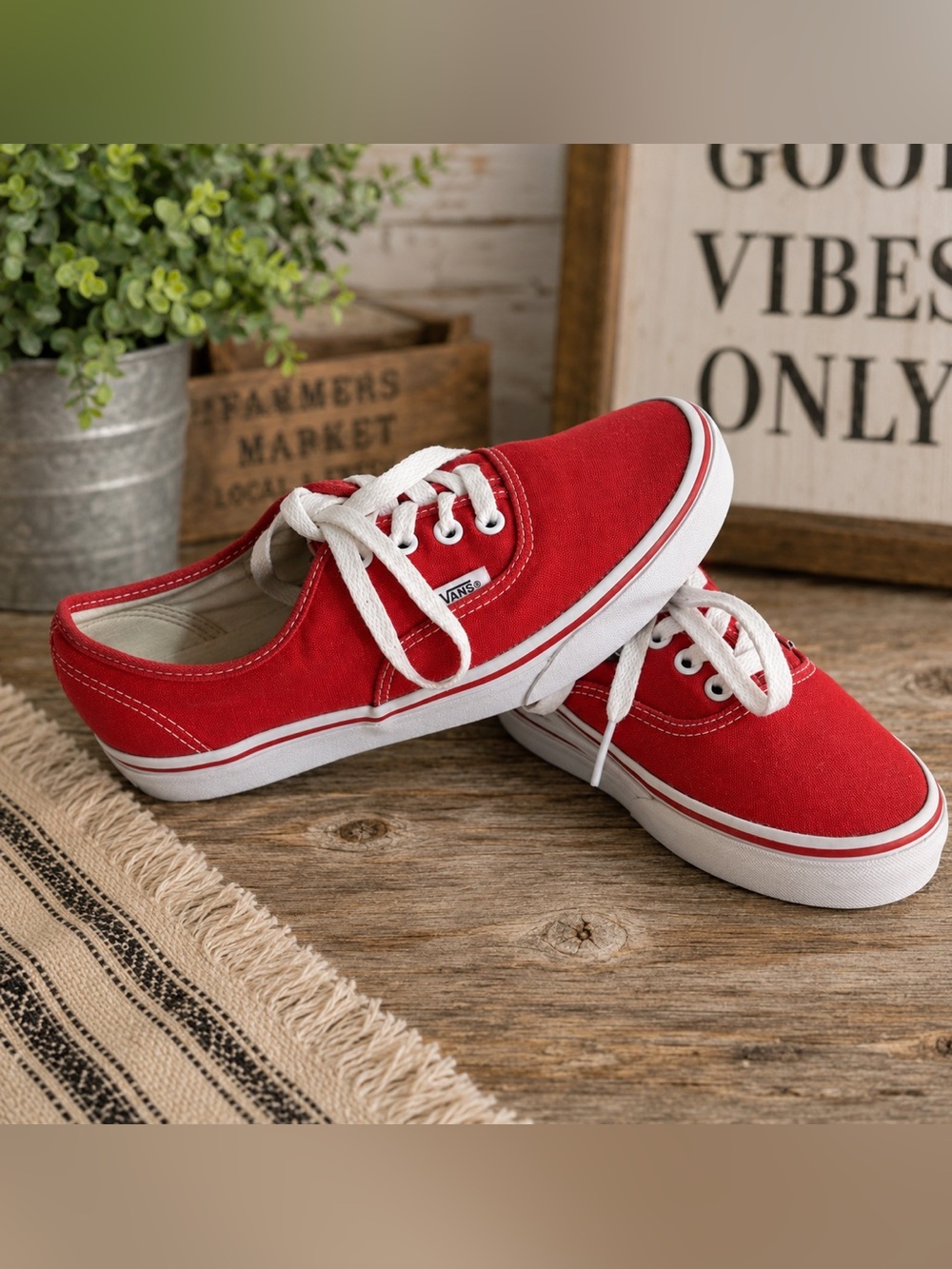 Red Vans